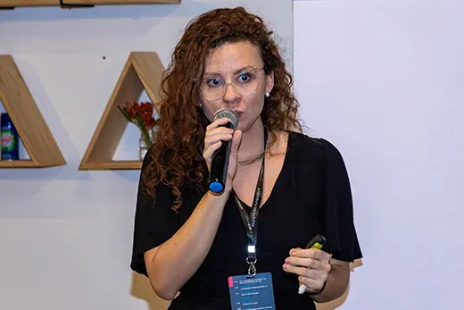 WeContent marca presença com coordenadora de SEO na palestra do SEO Vibes 2024!